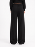 Cloud Soft Wide-Leg Pants Black