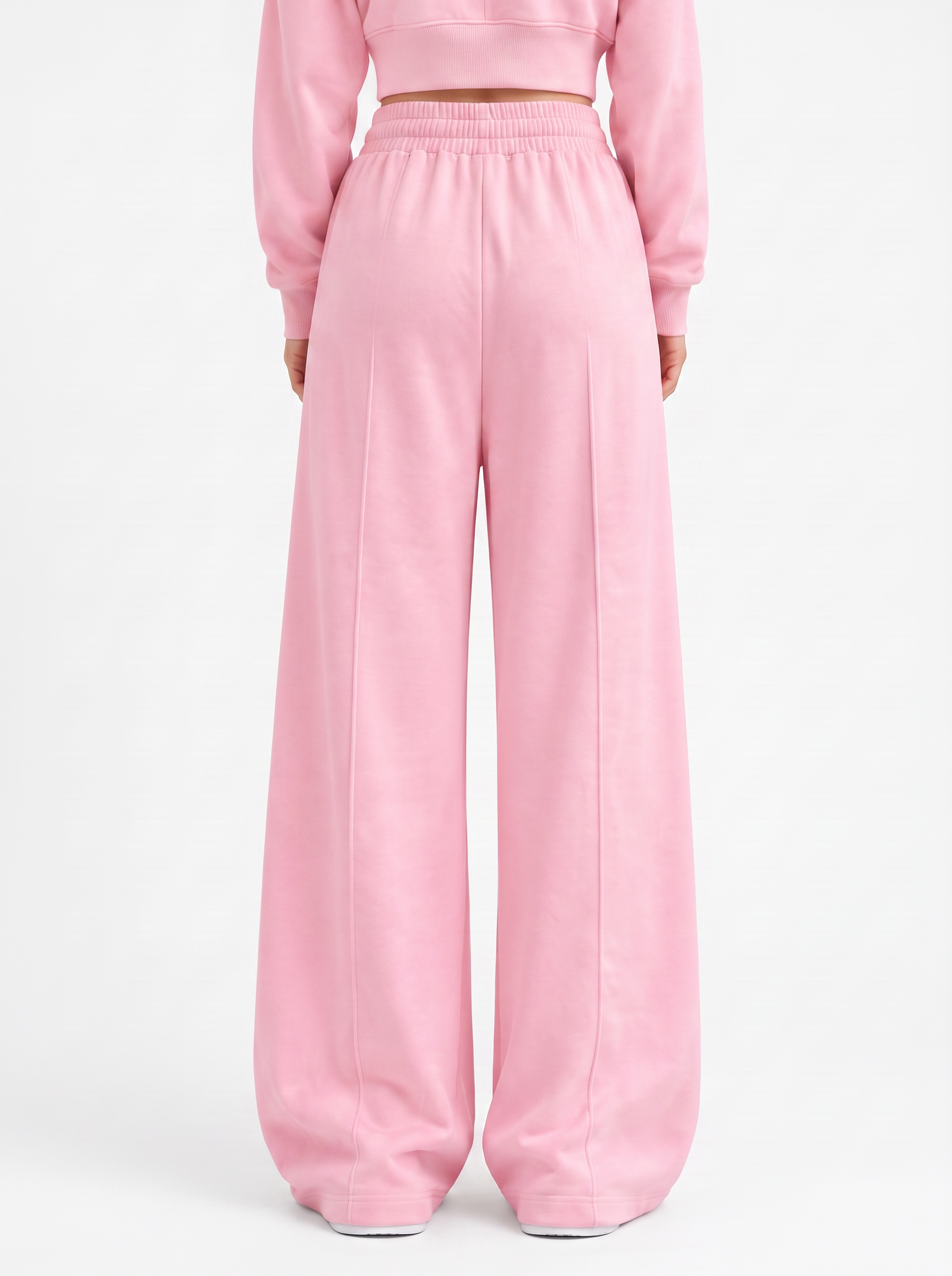 Cloud Soft Wide-Leg Pants Pink