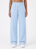 Blush Ribbon Lounge Pants Blue